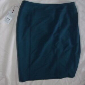 Apt 9 Green Teal Pencil Skirt Worn Once